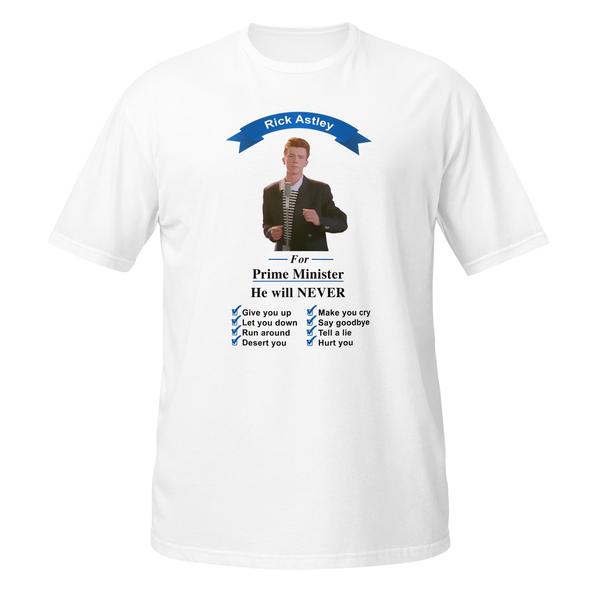 Astley For Prime Minister - T-Shirt